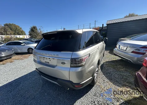 2016 Land Rover Range Rover Sport 3.0L V6 Supercharged Hse из США, поврежденный, VIN SALWR2VF1GA557053